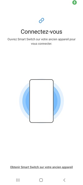 Connecter les deux téléphones entre eux