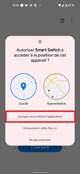 Connecter les deux téléphones entre eux