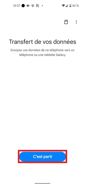 Connecter les deux téléphones entre eux