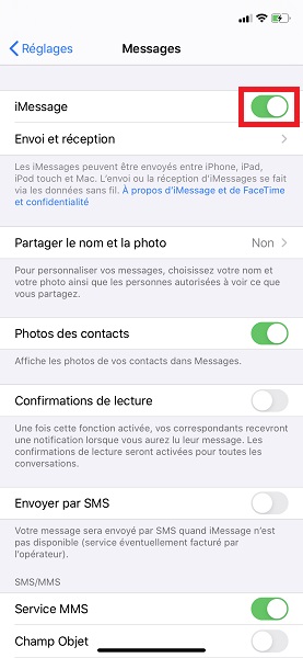 Désactiver les services (Apple)