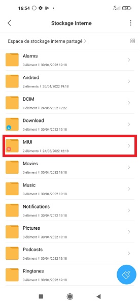 Retrouver le dossier de sauvegarde