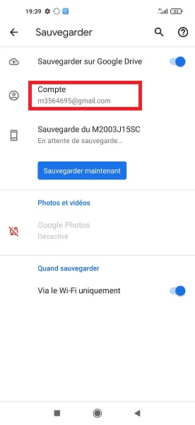 Comment sauvegarder votre Xiaomi sur le Google Drive ?