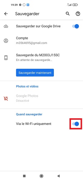 Comment sauvegarder votre Xiaomi sur le Google Drive ?