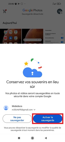 Sauvegarder vos Photos avec Google Photo ?