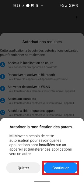 Suivre et finaliser le transfert