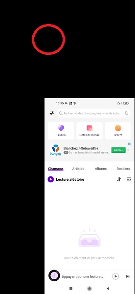 Choisir la taille de l’écran réduit