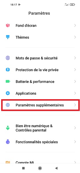 Activer le mode à une main sur Xiaomi