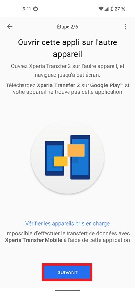 Transférer depuis un iPhone via iCloud