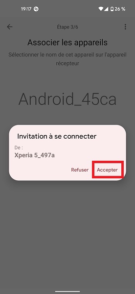 Que faire si le transfert ne démarre pas