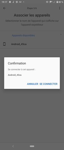 Que faire si le transfert ne démarre pas